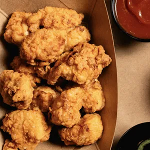 Chicken Bites with Fries