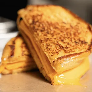 Grilled Cheese Sandwich with Fries