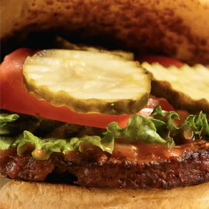 Southwest Bean Burger with Kettle Chips